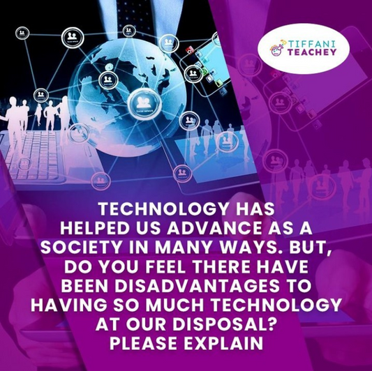 Technology has helped us advance.