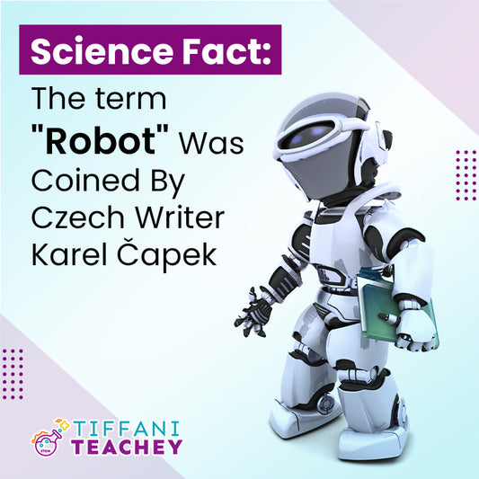 Science fact: The term "robot" was coined by Czech writer Karel Čapek