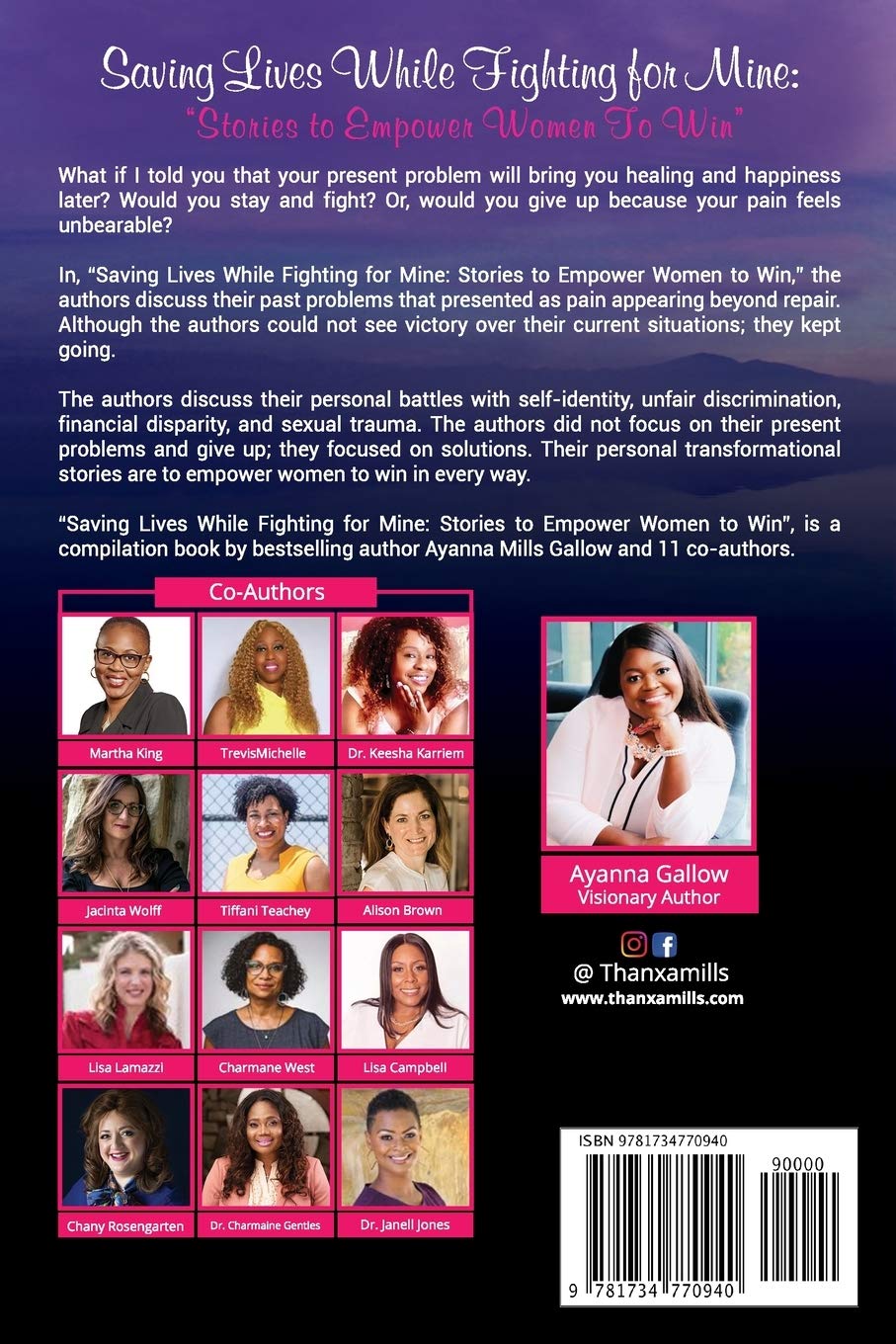 Saving Lives While Fighting for Mine: Stories to Empower Women to Win