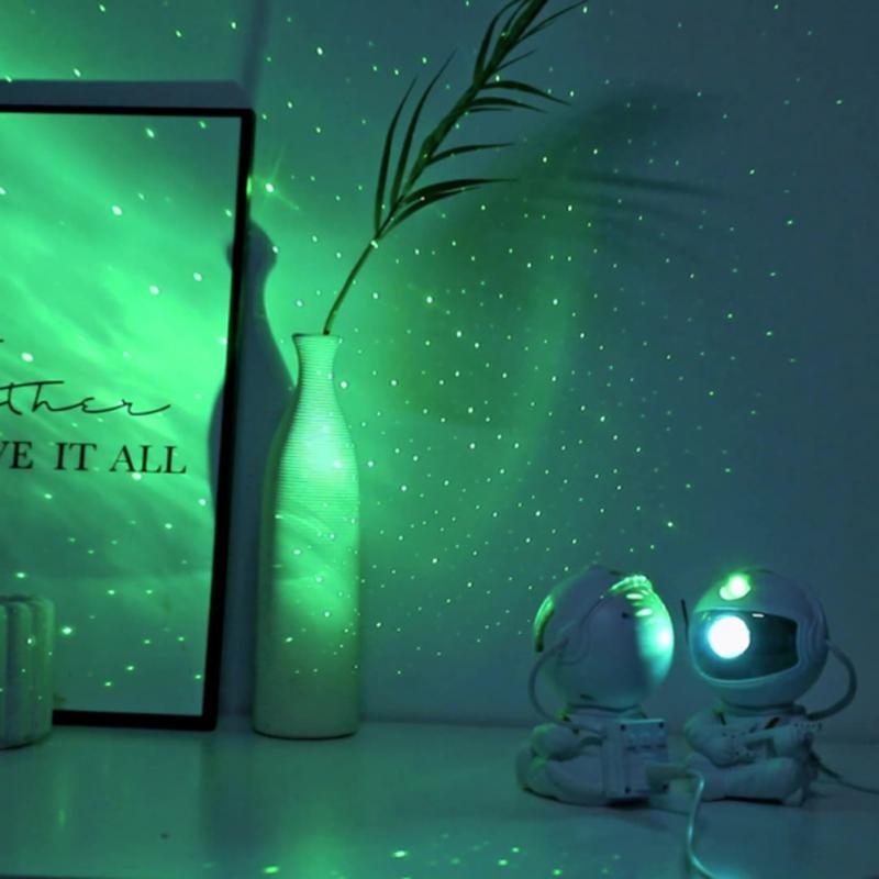 Astronaut Galaxy Night Light Stars Projector