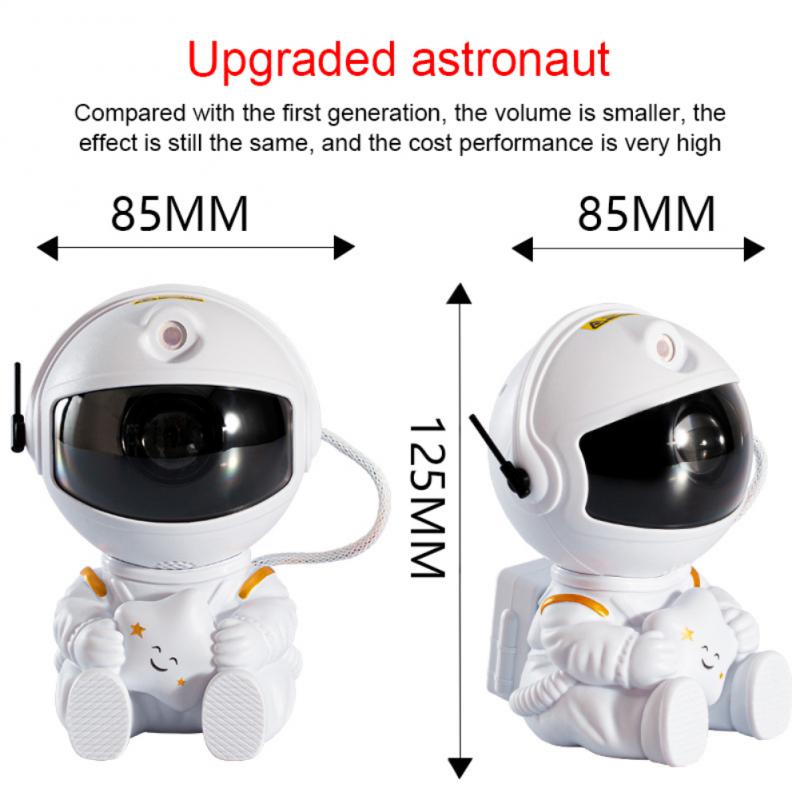 Astronaut Galaxy Night Light Stars Projector