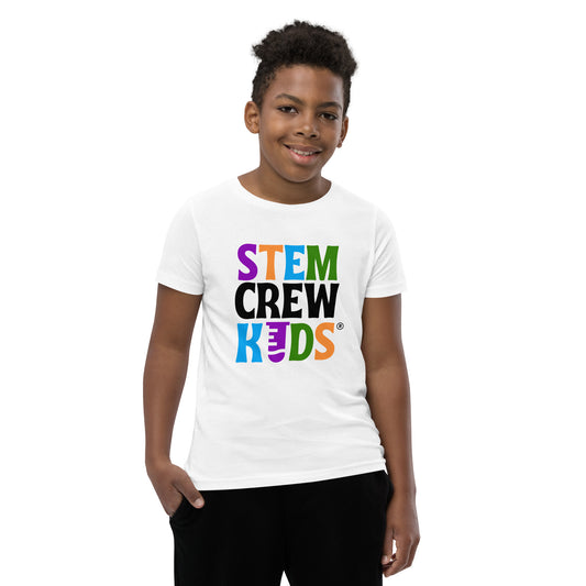 STEM Crew Kids Youth Short Sleeve T-Shirt (Colorful)