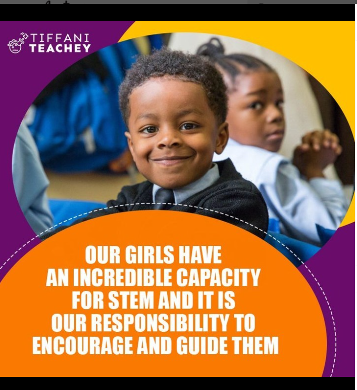 Our Girls Have An Incredible Capacity For STEM And It Is Our Responsiblity To Encourage And Guide Them
