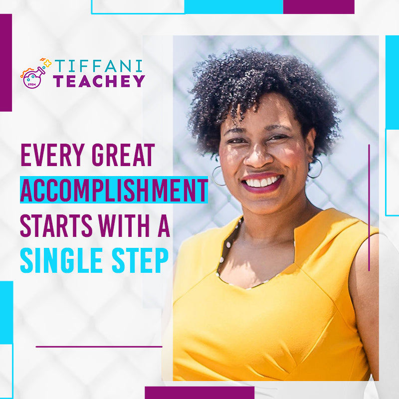 Every great accomplishment starts with a single step