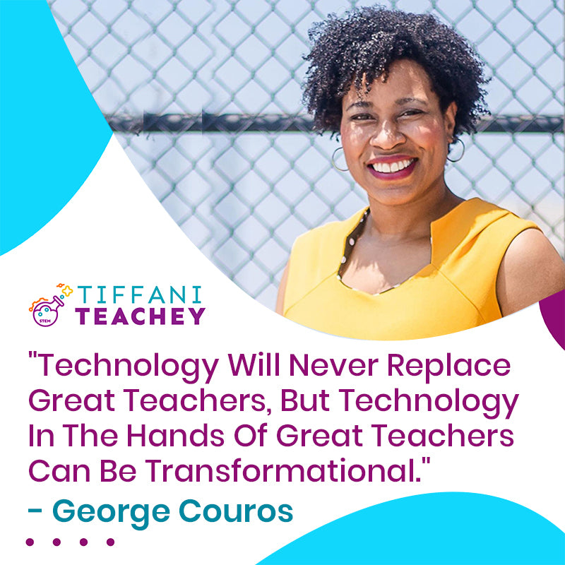 "Technology will never replace great teachers, but technology in the hands of great teachers can be transformational." - George Couros