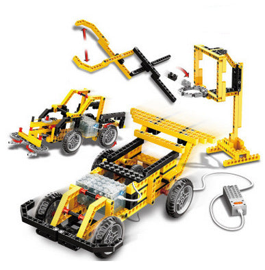 Electronic Power Machinery 4 in 1 Speed Car Toys Building Blocks (216pcs)